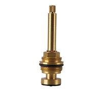 Vannes De Robinet De Rechange Cartouches De Disque De Tige En Céramique En Laiton Insérez Glande Quart De Tour 1/2" Valve De Robinet Intérieure Pour Robinet De Salle De Bain De Cuisine