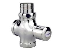 Vannes de toilettes à pression manuelle robuste avec débit d'eau automatique retardateur dispositif de chasse d'eau pour économiser les chasseurs de type presse