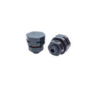 Vannes De Ventilation Étanches En Nylon M6 * 0.75, Bouchon Protection À Visser, Reniflard Plastique E-PTFE(Blackwith Locknut,M40X1.5-4PCS)