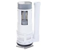 Vannes de vidange pratiques pour réservoirs de toilettes - Joint haut - Installation facile - Design économe en eau - Accessoire de salle de bain - Vannes ABS