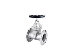 Vannes Guillotine Joint Souple, Tige Foncée En Acier Inoxydable, Pour Canalisations Salle De Pompes Eau(DN80)