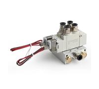 Vannes pneumatiques Vanne électromagnétique combinée Vanne pneumatique DC12V DC24V Vanne électromagnétique SY3120-5LZD-M5 SY3120-6LZD-M5(15 combinations)