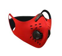 Vannes respiratoires à charbon actif pour cyclisme avec filtre pour moto sport visage