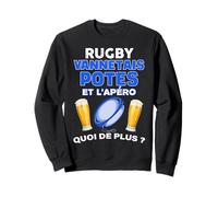 Vannes Rugby Apéro Bière Et Copains Quoi De Plus Homme Femme Sweatshirt