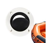 Vannes Scupper pour Bateaux - Système de Bouchon de vidange pour Kayak, évacuation de l'eau de la Plate-Forme | Bouchon de Valve à Rabat en Caoutchouc, Joint de prévention des fuites, Accessoire