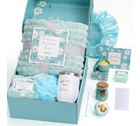 VANNPOOY Cadeaux de soins personnels pour femmes Paquet de panier cadeau « Pronto Te Recoperarás » Boîte cadeau d'anniversaire pour femmes Set cadeau de spa relaxant cadeau « Penser en T »
