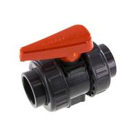 Vanntage à Billes PVC 2 Voies Raccord Double Union 40 mm Prise FKM