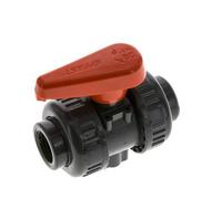 Vanntil PVC 2 voies Raccord Double Union Rp 3/8'' FKM