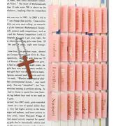 VANRA Index biblique pour femmes, étude, Bible, journaling, accessoires, gros caractères, 96 onglets, étude de l'Ancien et du Nouveau Testament, avec intercalaires bibliques laminés vierges, rose