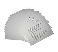 VANRA Lot de 12 feuilles lubrifiantes pour déchiqueteuse