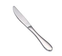 VANRA Lot de 6 couteaux de table robustes en acier inoxydable Argenté 22,9 cm (6 couteaux)