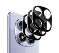 Vanrain Caméra Arrière Protecteur pour Xiaomi Redmi Note 14 Pro 5G/POCO X7 5G, 3 Pièces Verre Trempé Caméra Protection, 9H Dureté Haute Définition Résistant aux Rayures, Noir