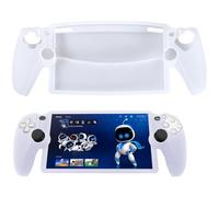 Vanrain Coque Silicone Compatible avec Sony PS5 Playstation Portal, Fine Souple Anti-Rayures Anti-Chocs Cover Case pour Portail PS5, Blanc