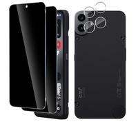Vanrain Verre Trempé Anti Espion pour Nothing CMF Phone 1, 2+2 Pièces Anti Spy Verre Trempé et Caméra Arrière Protecteur, Protection écran Film 9H Dureté Anti Rayures Sans Bulles