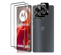 Vanrain Verre Trempé pour Motorola Moto G85, 2+2 Pièces 3D Couverture Protection écran 9H Dureté Film et Caméra Arrière Protecteur, Haute Définition