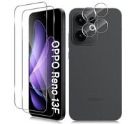 Vanrain Verre Trempé pour OPPO Reno 13 FS 5G/Reno 13 F 5G, 2+2 Pièces Protection D'écran Film et Caméra Arrière Protecteur, 9H Dureté Film Haute Définition Sans Bulles