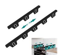VANROUG 4 Pcs de couvertures de trou de cuisinière en acier inoxydable, couverture de trou de cuisinière de comptoir de cuisine, couverture de trou de comptoir de cuisinière, remplisseur de trou de