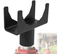 VANROUG Adaptateur de Cric à Bouteille pour Essieu - Selle de Levage, Adaptateur de Cric à Bouteille Compatible avec Tube Rond ou Carré de 2" 3" 4", Tube d'essieu en Acier dans une Selle de Levage de