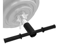 VANROUG Poignée de fixation de rangée de barre en T, poignée multi-grip pour barre d'haltère olympique, fixation de rangée de barre en T avec poignée en caoutchouc pour barres d'entraînement de force