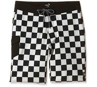 Vans AMPSTER Boardshort Short Homme, Multicolore (Black/Whitecaps), XXXXXX-Large (Taille Fabricant: 34)