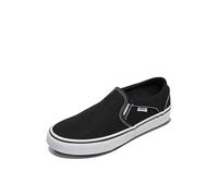 Vans Asher Femme Basket , Canvas Black White, 38.5 EU