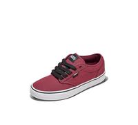 Vans Homme Atwood Canvas Sneaker, Bordeaux Oxblood Blanc, 38.5 EU