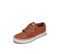 Vans Atwood Sneakers Basses Homme, Marron Leather, 43 EU