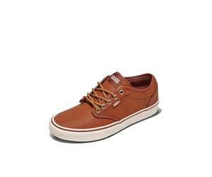 Vans Atwood Sneakers Basses Homme, Marron Leather, 43 EU