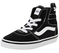 Vans Baskets Ashwood Hi Decon avec fermeture éclair latérale pour enfant Unisexe, noir/blanc, 8 UK Child