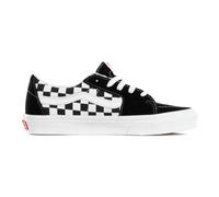 Vans - Baskets basse à damier noire - Homme - Chaussures - Noir - Taille: 45 EU