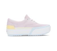 Vans - Baskets basse pastel avec plateforme - Femme - Chaussures - Rose - Taille: 39 EU