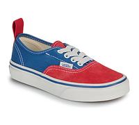Baskets basses enfant garcons Vans Authentic Elastic Lace PRIMARY RACING RED Bleu 28