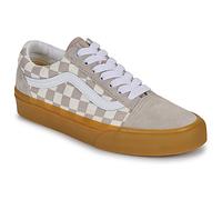 Vans Baskets basses enfant Old Skool Gum check Mushroom in Beige 37