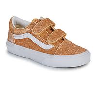 Vans Baskets basses enfant Old Skool V GLITTER Apricot Glow in Doré 31