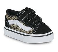 Vans Baskets basses enfant Old Skool V LEOPARD in Noir 22