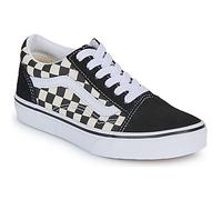 Chaussures Vans Primary Check Old Skool noir pur blanc enfant - 33