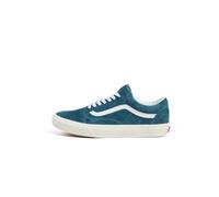 VANS Baskets basses 'Old Skool' pétrole / blanc, Taille 38