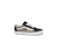 VANS Baskets basses 'VANS OLD SKOOL E8WYY61 black leopard nero scarpe donna sneakers lacci tessuto leopardato' noir, Taille 35