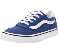 Vans Baskets Brooklyn Ls Unisexes pour Enfant, Bleu Marine véritable, 10 UK Child