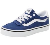 Vans Baskets Brooklyn Ls Unisexes pour Enfant, Bleu Marine véritable, 13 UK Child