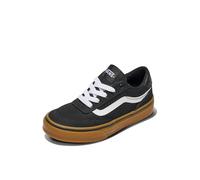 Vans Baskets Brooklyn Ls Unisexes pour Enfant, Caoutchouc Noir, 4 UK Child