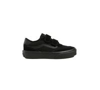 Vans Baskets Brooklyn Ls V pour garçon, Noir et Noir., 2 UK Child