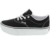 Vans Femme Doheny Platform Baskets, (Canvas) Black/White, 40 EU