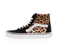 Vans Baskets Filmore Hi pour Femme, Léopard Noir véritable Blanc, 39 EU