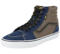 Vans Baskets Filmore Hi pour homme, Robe d'extérieur Blues Blanc, 41 EU