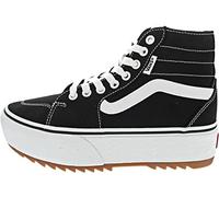 Vans Baskets Filmore Hi Tapered Platform StSneaker pour Femme, Toile - Noir, 40.5 EU