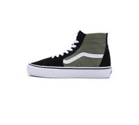 VANS Baskets hautes 'SK8-Hi' vert foncé / noir / blanc, Taille 36