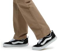 VANS Chaussures Unisexe Knu Skool en Daim - (Black / Vrai Blanc)