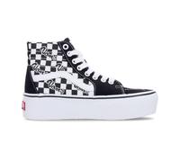 Vans - Baskets Montante Noire à Lacets - Femme - Chaussures - Noir - Taille: 36 1/2 EU