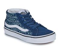 Baskets montantes enfant garcons Vans SK8-Mid Reissue Bleu 29